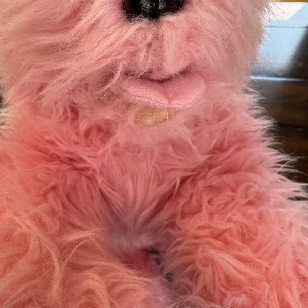 Retired Pink Terrier Build-a-Bear ‘Darling Doggie’ with Collar- Size 16”